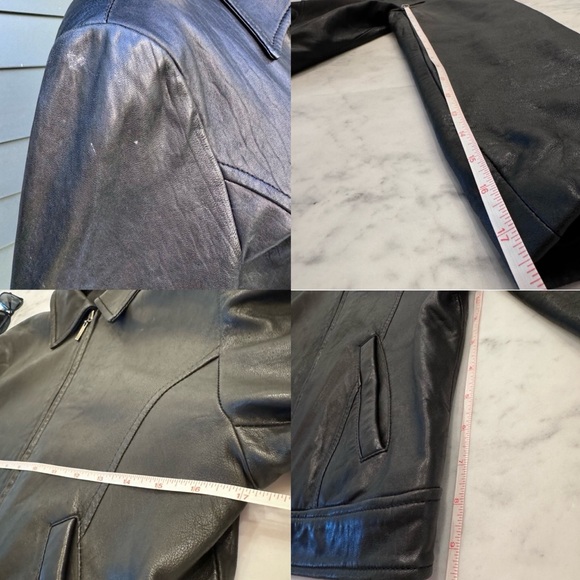 Vintage New York CLASSICS black leather jacket
size: Small - Picture 16 of 16